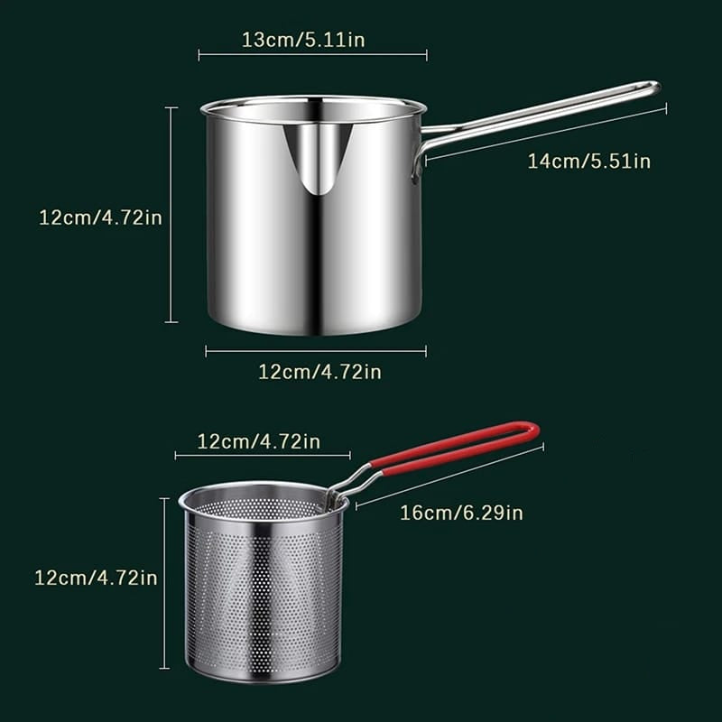 Deep Frying Pot