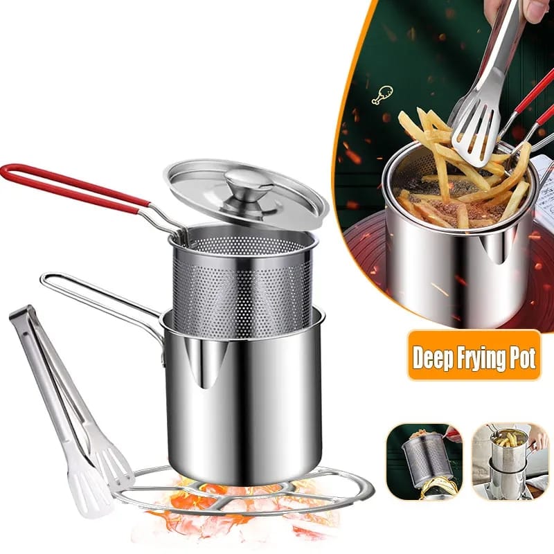Deep Frying Pot