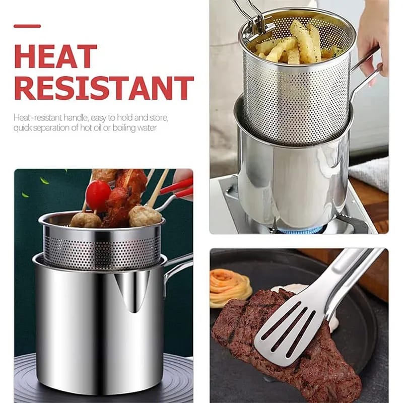 Deep Frying Pot