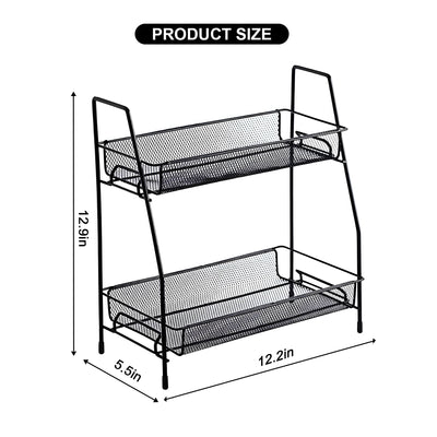 2-Layer Metal Storage Stand