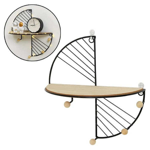 Metal Wall Mounted Creative Storage Shelf