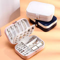 Medium Leather Jewelry Organizer