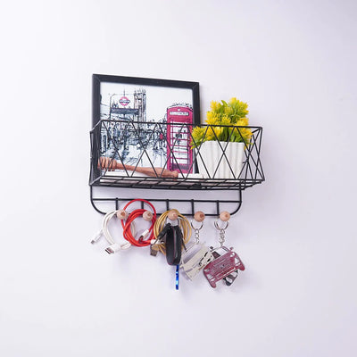 Criss-Cross Wall Storage Shelf