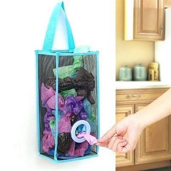 Net Garbage Bag Holder