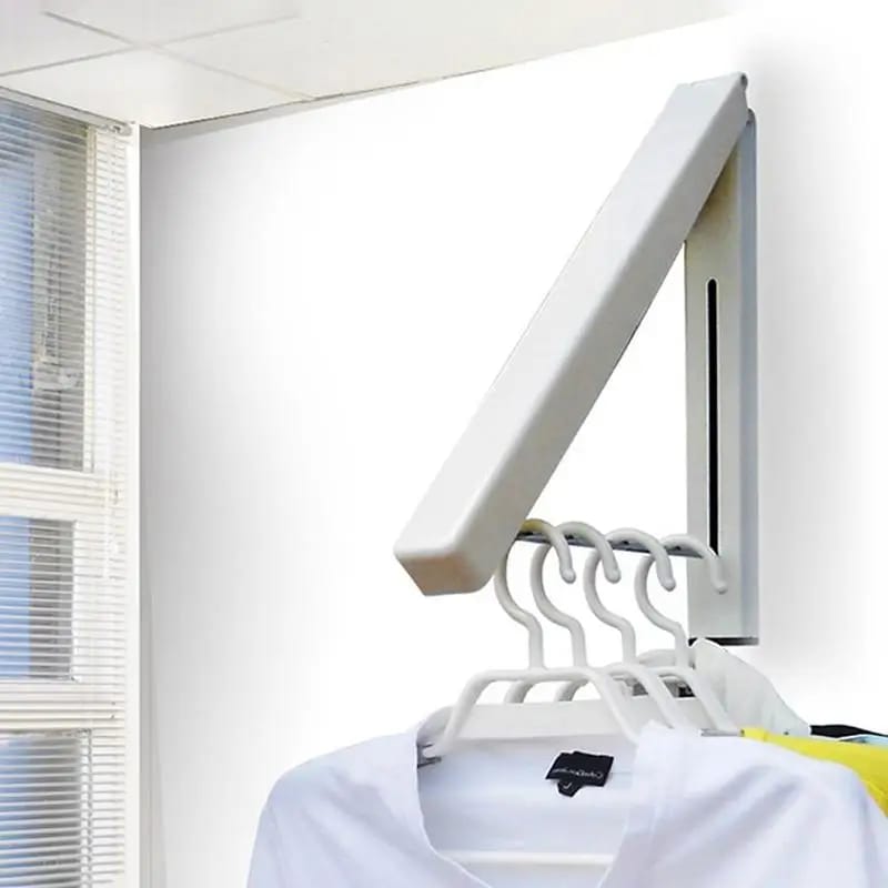 Hidden Folding Hanger Space-Saving Storage Solution