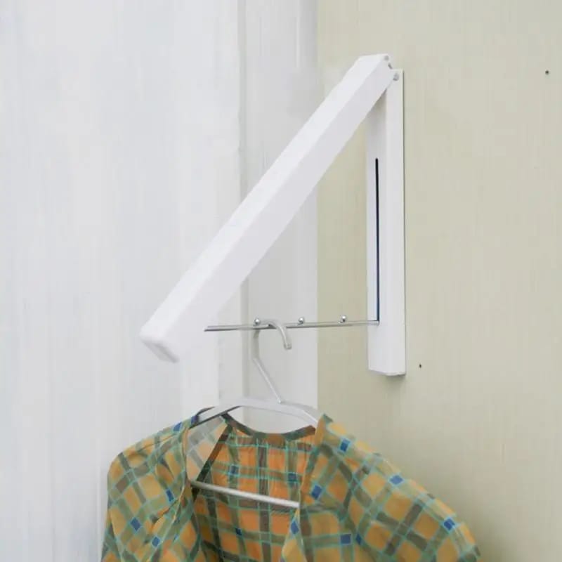 Hidden Folding Hanger Space-Saving Storage Solution
