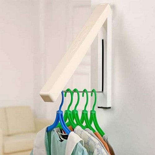 Hidden Folding Hanger Space-Saving Storage Solution