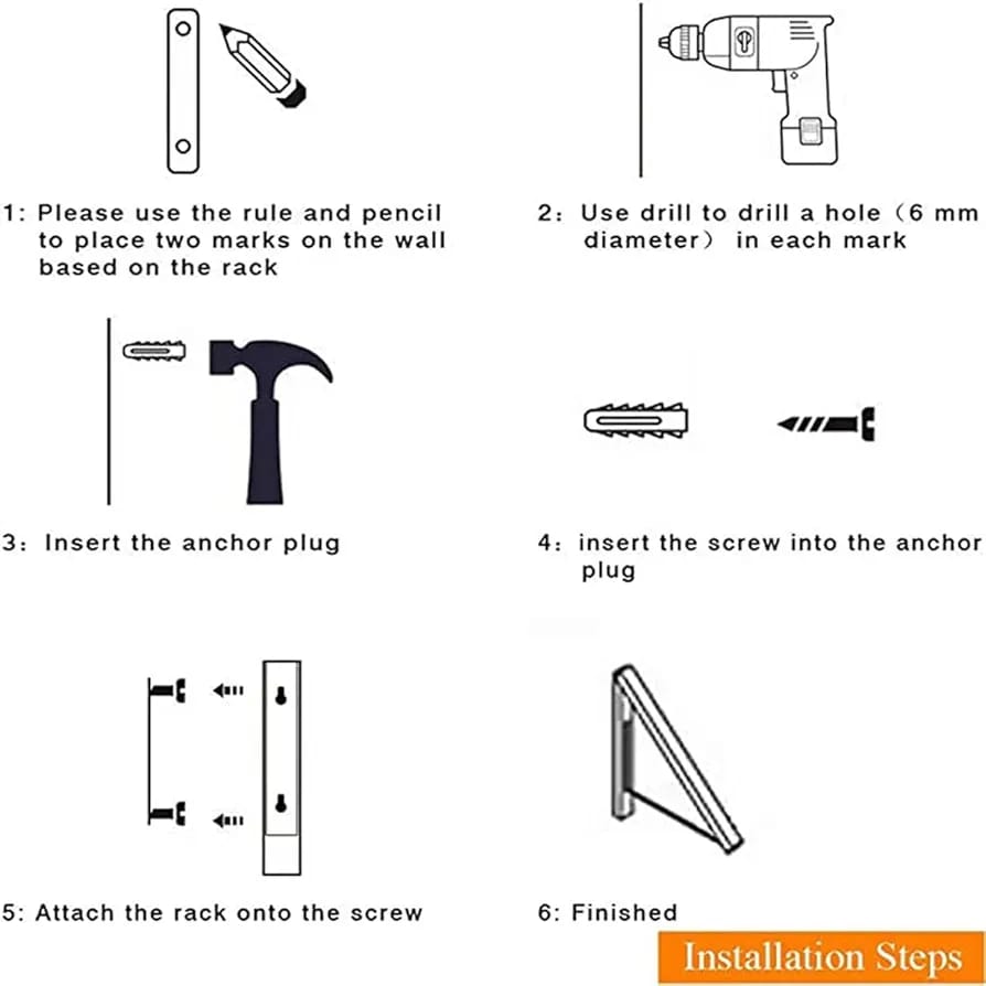Hidden Folding Hanger Space-Saving Storage Solution