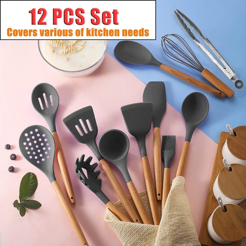 12 Pcs Kitchen Utensil Set