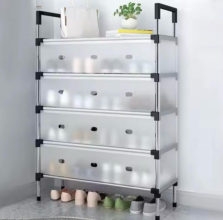 Multi Layers Dust Proof Shoe Rack