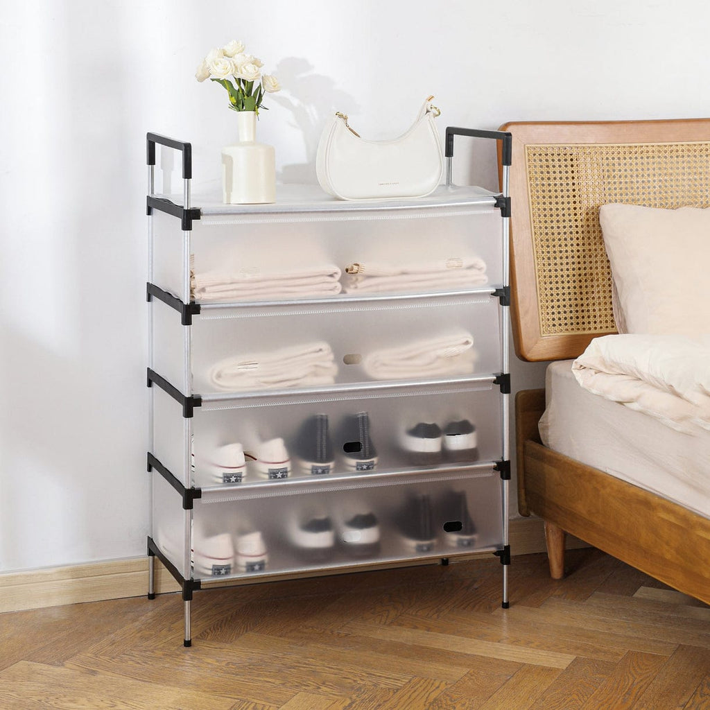 Multi Layers Dust Proof Shoe Rack