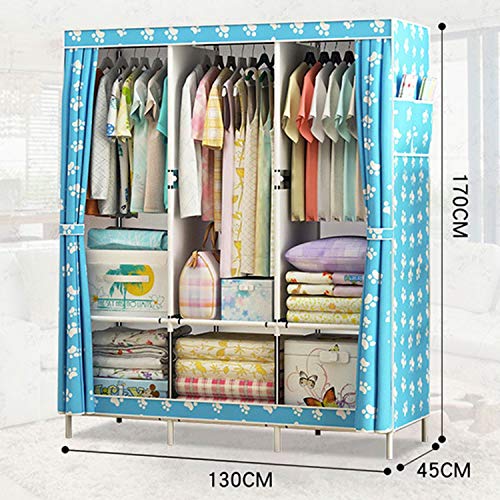 Non-woven Cloth Wardrobe Folding Portable Clothing Storage Cabinet