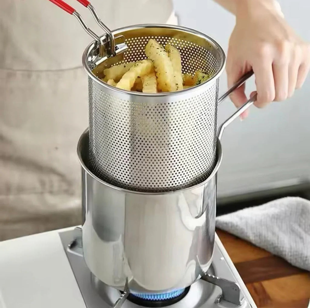 Stainless Steel Deep Fryer Frying Pot