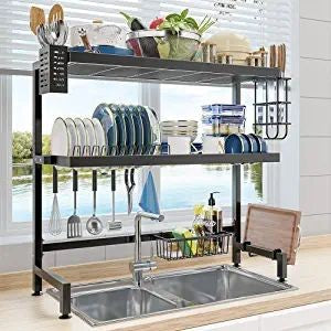 Double Layer Over The Sink Rack