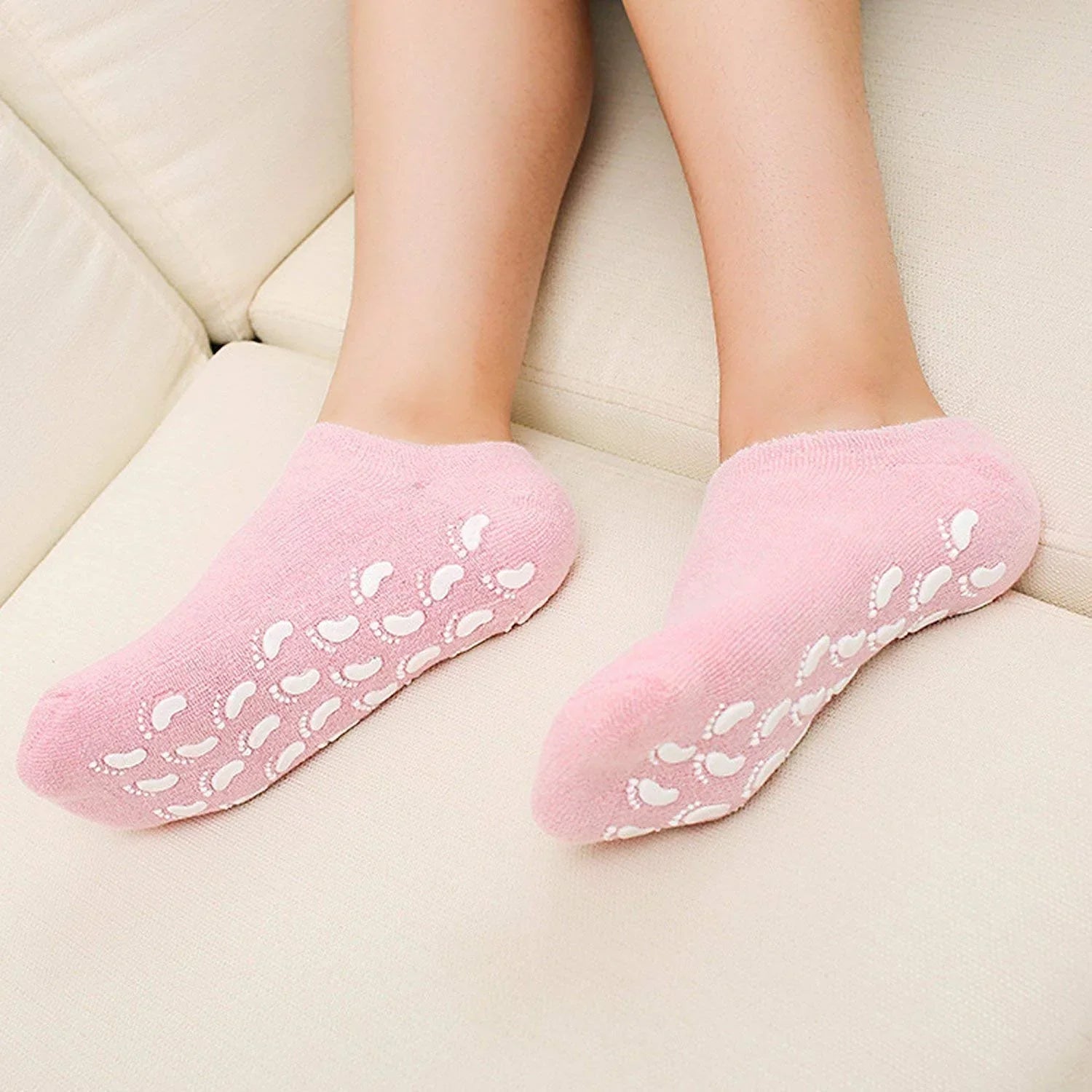 Silicone Moisturizing Gel Socks - Pair