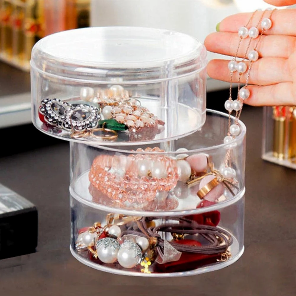 Acrylic Rotating Jewelry Organizer