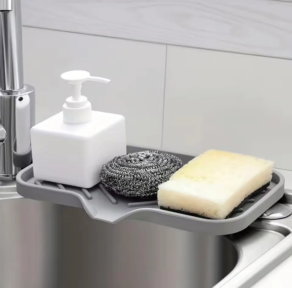 Multifunctional Silicone Sink Drainer
