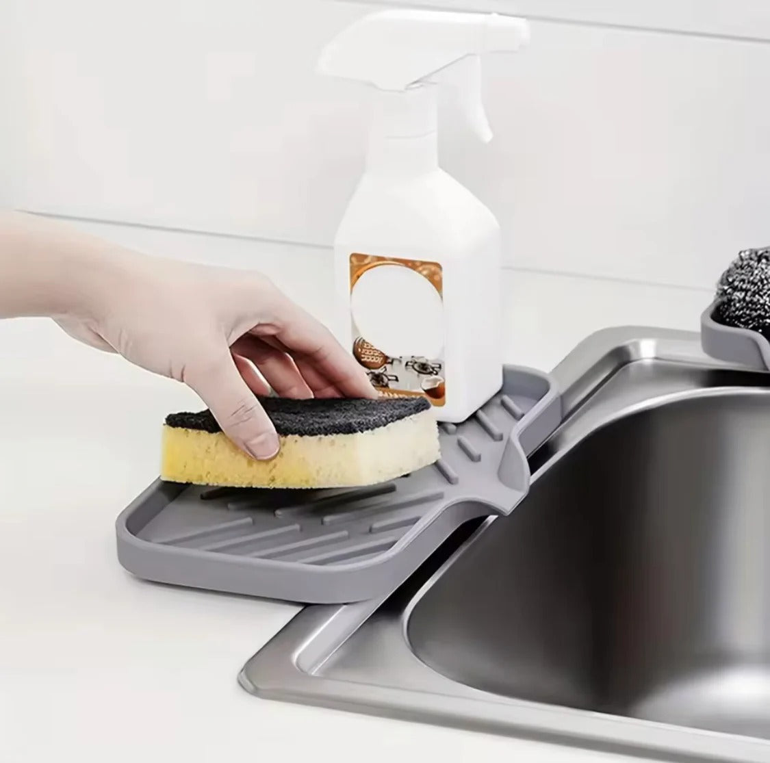 Multifunctional Silicone Sink Drainer