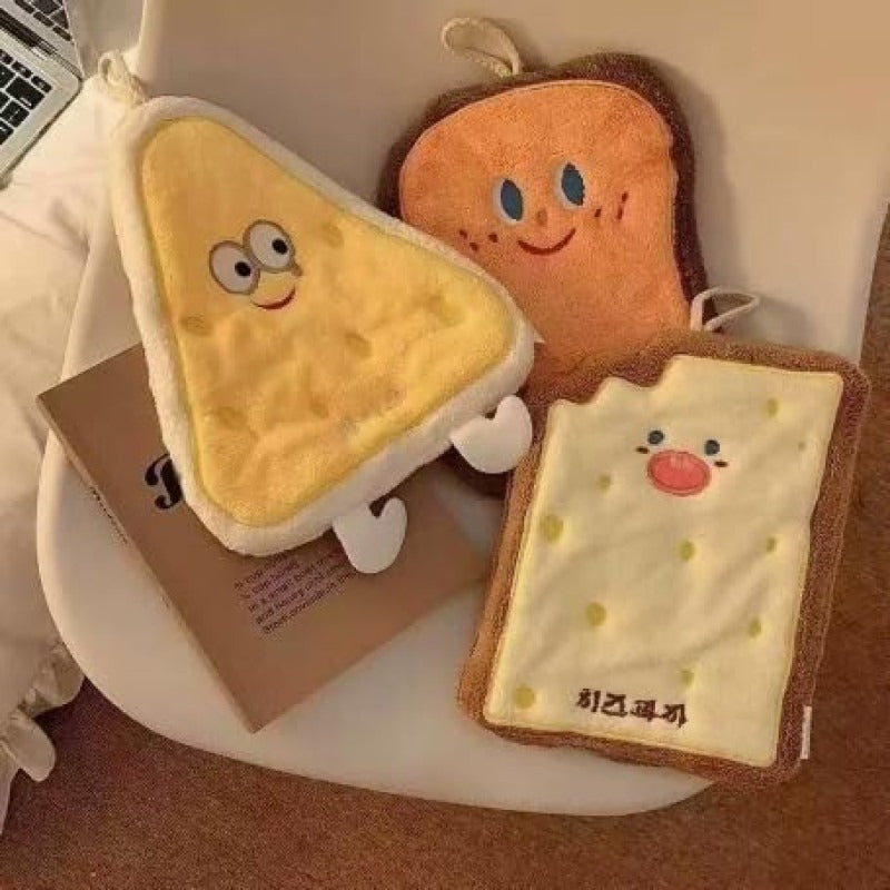 2 Pc Cute Cartoon Character Hanging Towel
