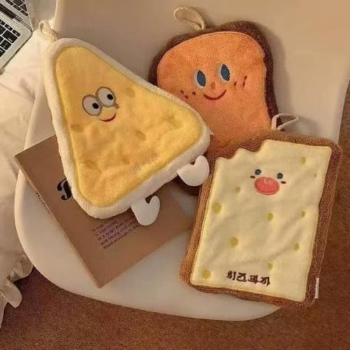 2 Pc Cute Cartoon Character Hanging Towel