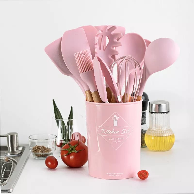 12 PCS Silicone Utensils Spoon Set