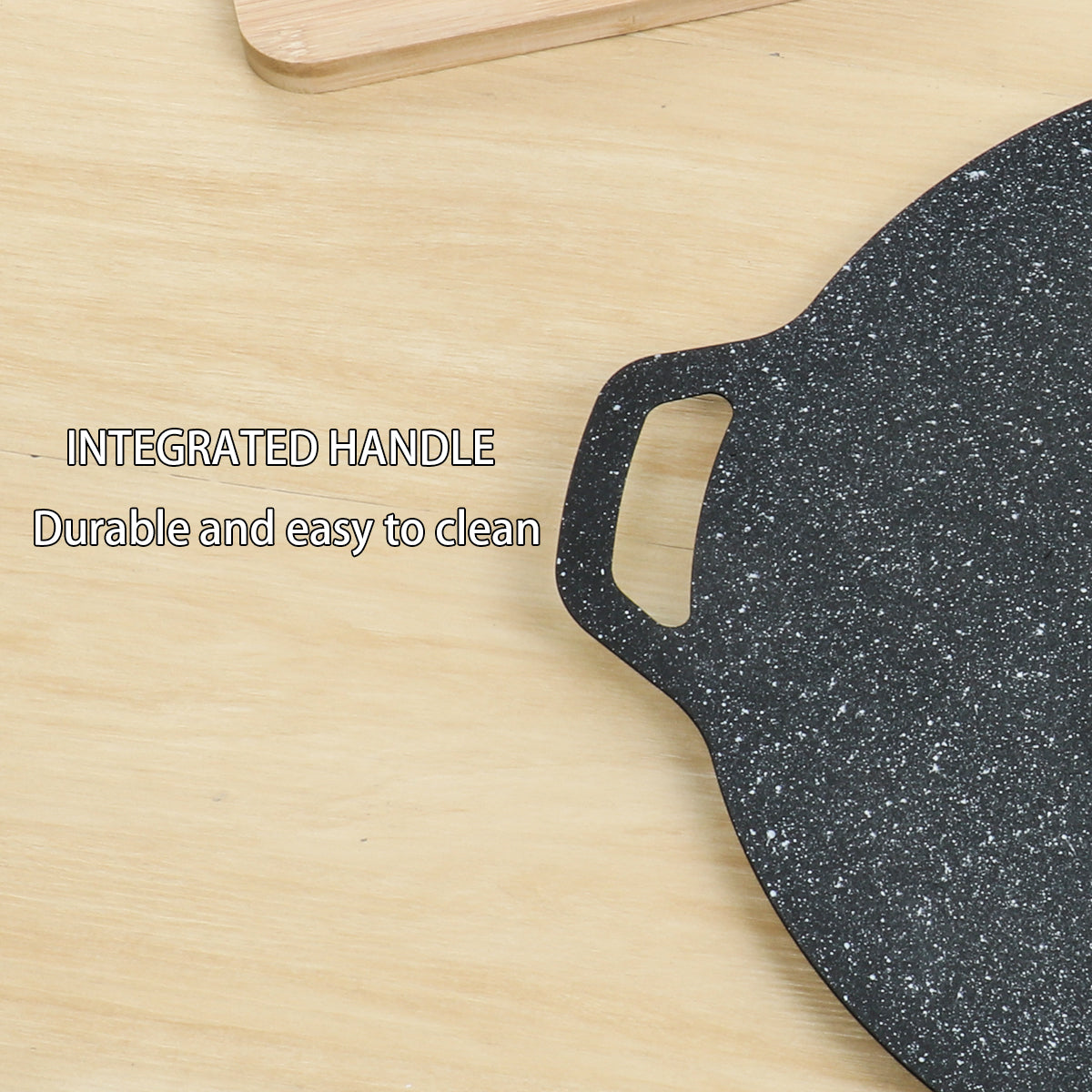 Multi-Griddle Tawa Iron Plate – Korean-Style Barbecue Grill (30cm)