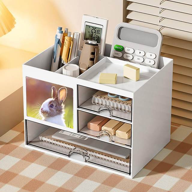 Desktop storage box