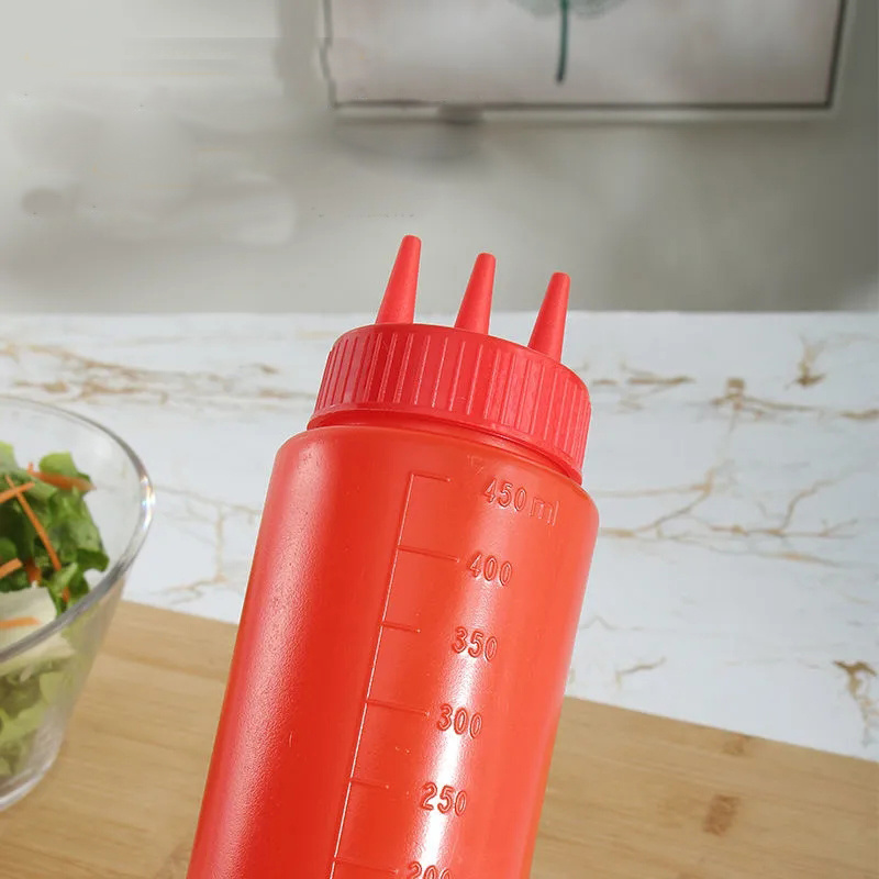3 Nozzle Squeeze Bottle Set – 2 Pcs (450ml Each)