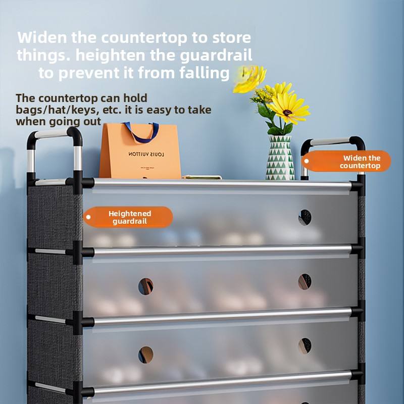 High-Capacity Modern Shoe Organizer