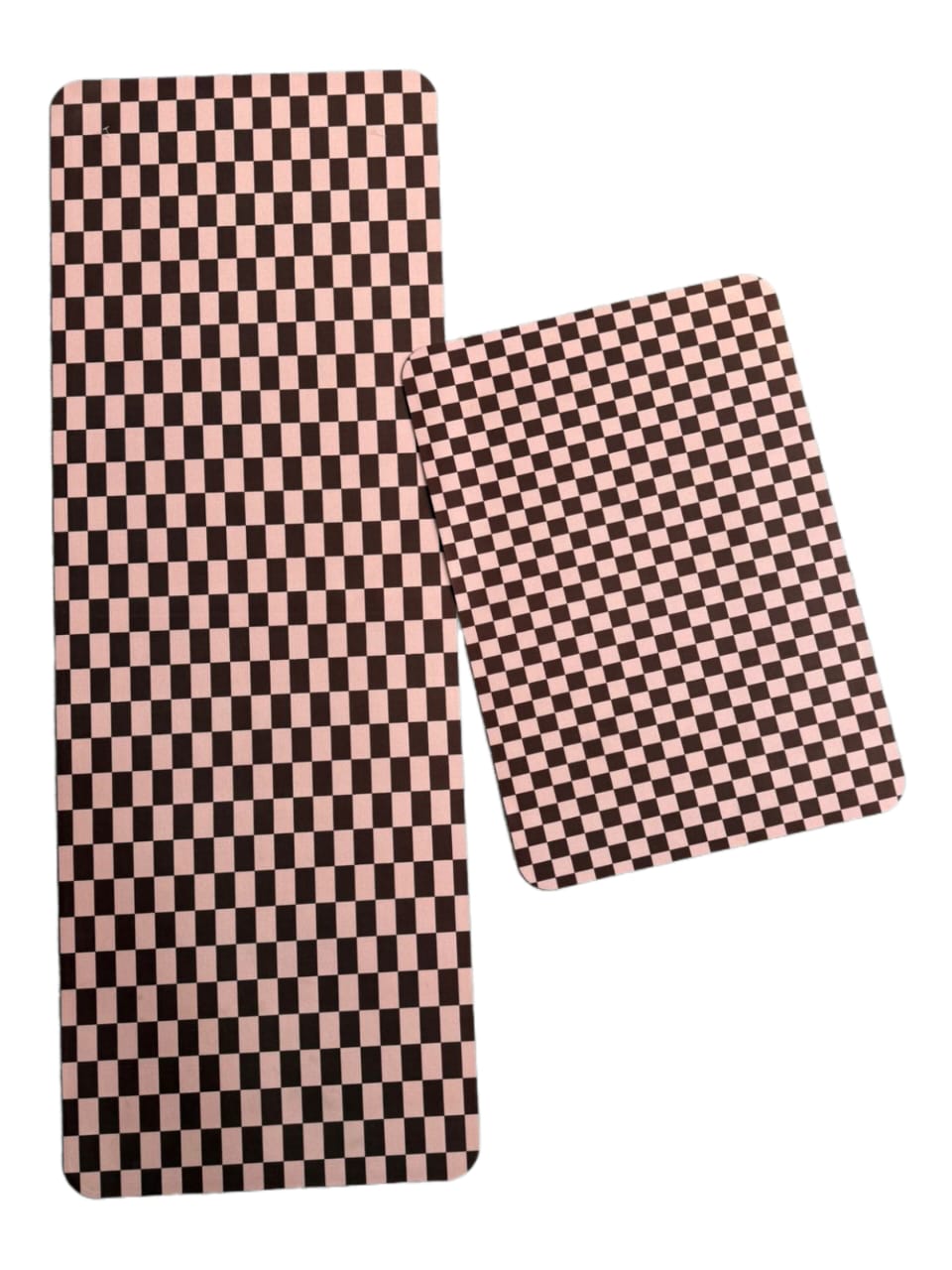 2-Piece Premium Quality Large Runner & Mat Set – Elegant Napa Leather Finish with Anti-Slip Base