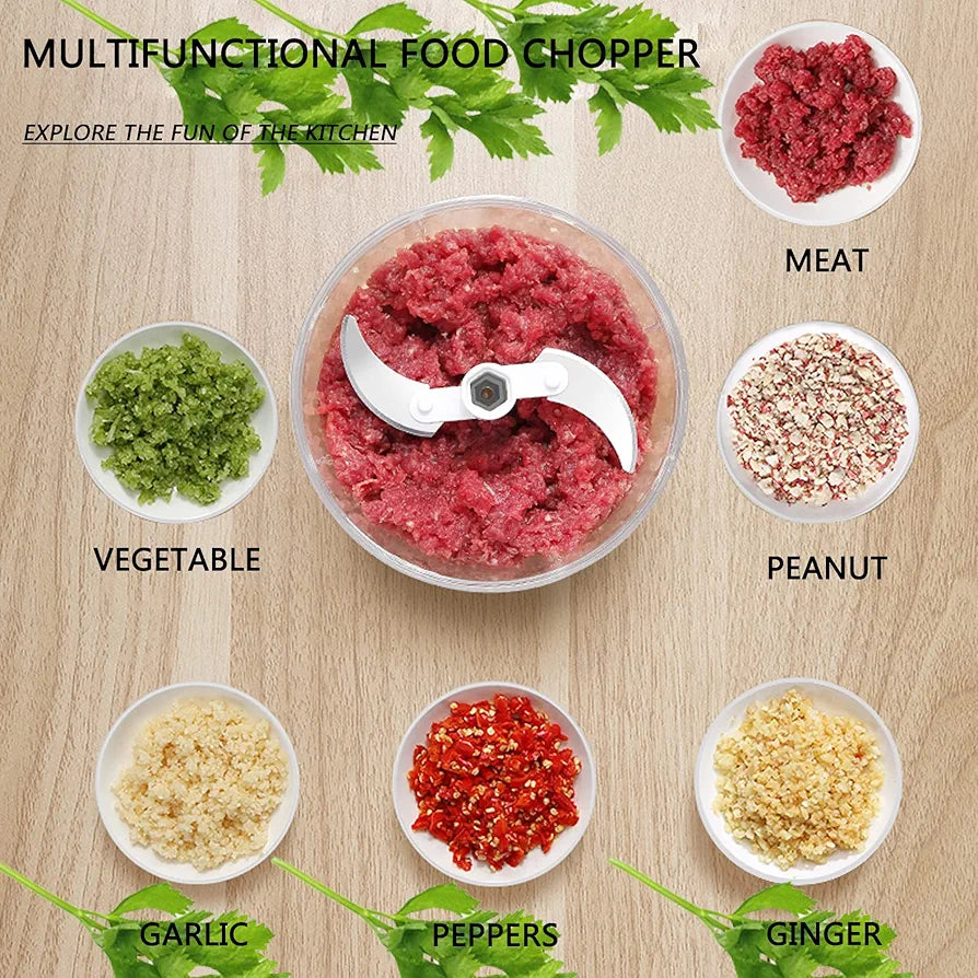 Ecoco Easy Chopper Mincer Mixer Slicer