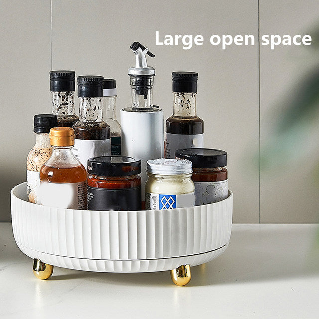 360° Rotating cosmetic Tray