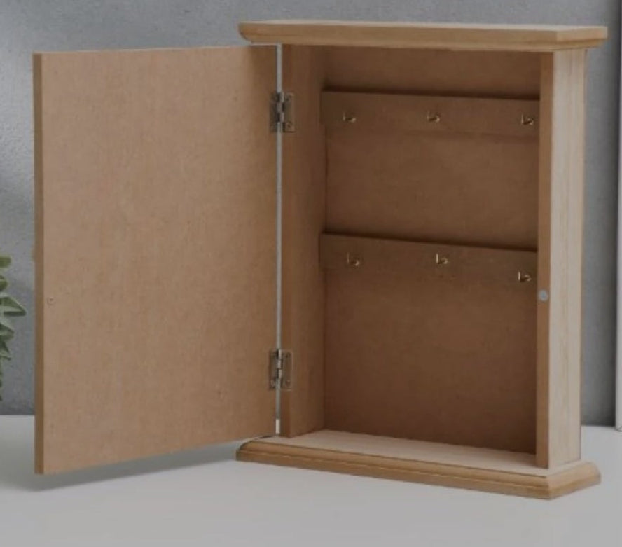 Wooden Decorative Wall-Mounted Key Storage Box