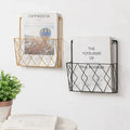Magazines And Books Organizer - Black Metal