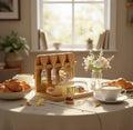 Bamboo Butter & Cheese Board Set with Glass Dome