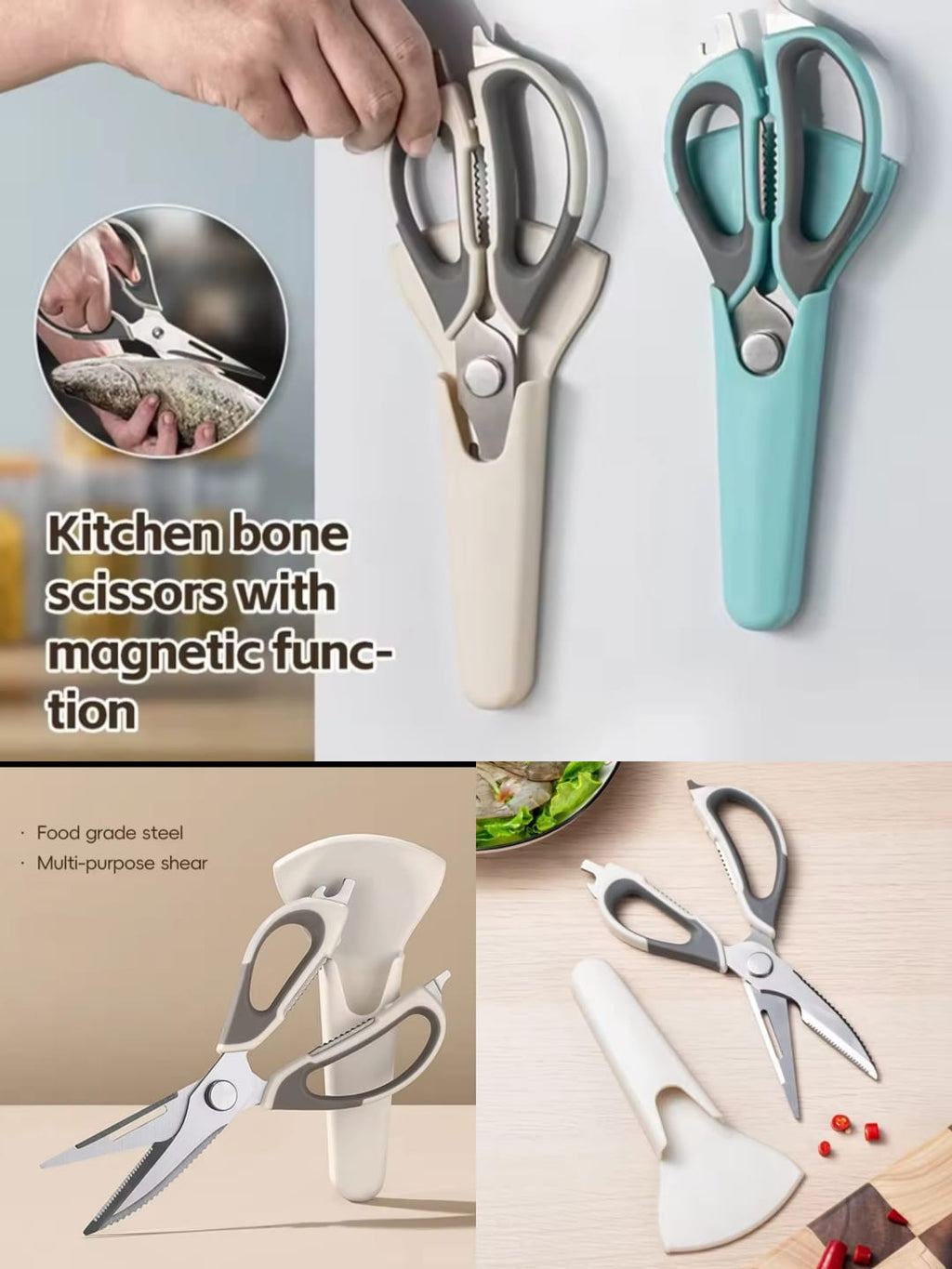 Multi-Purpose Heavy Duty Kitchen Shears