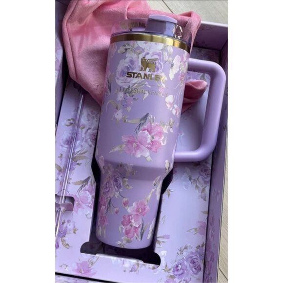 The Stanley X LoveShackFancy Quencher With Gift Box