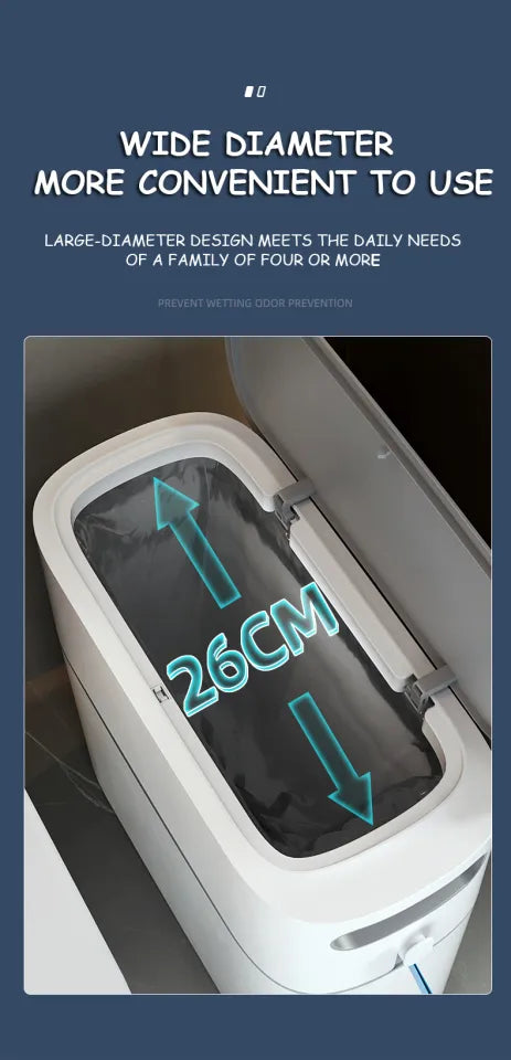 ECOCO Ultra-Slim Automatic Packing Trash Can