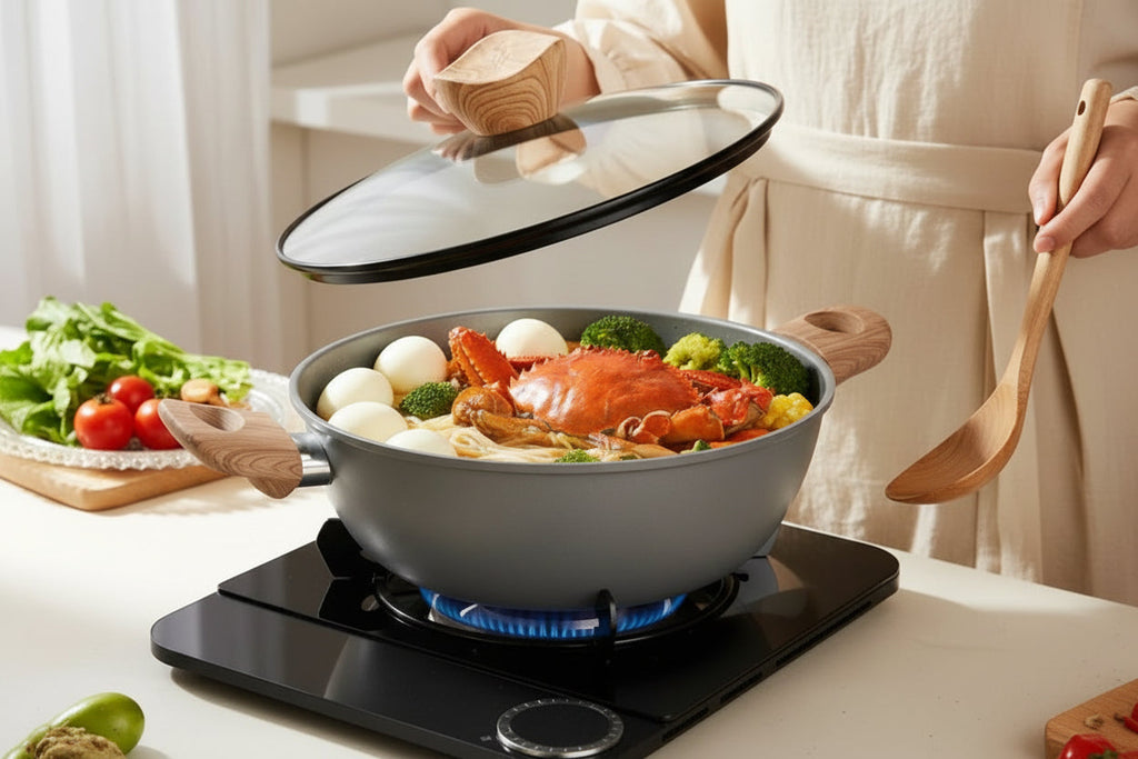 Synmore Premium Granite Coating Casserole Pot (20cm & 24cm)