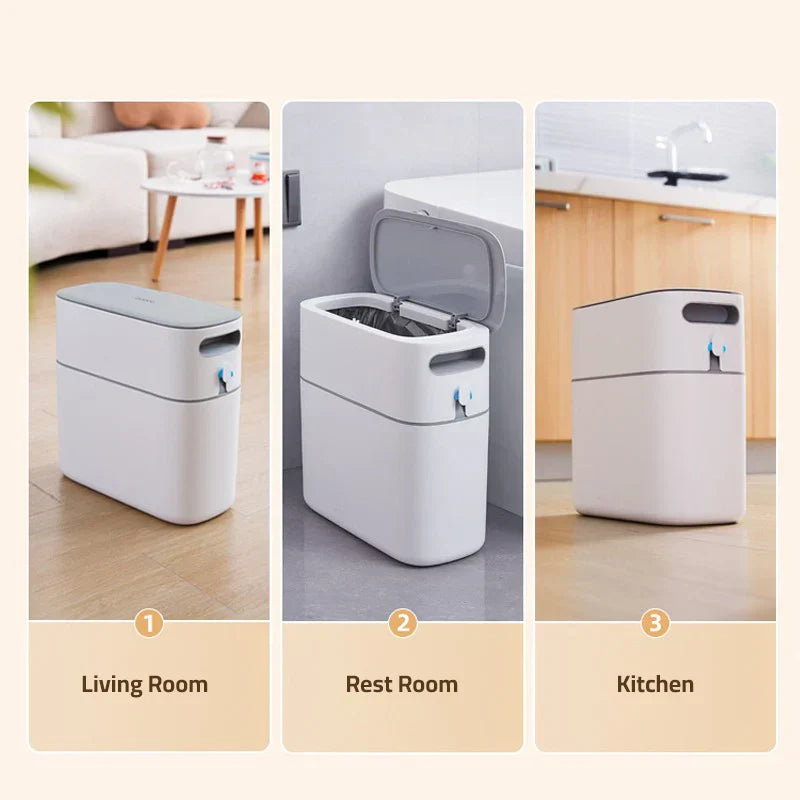 ECOCO Ultra-Slim Automatic Packing Trash Can