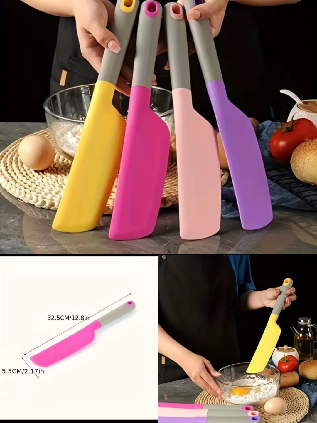 Extra-Large Silicone Spatula – Heavy Duty Kitchen Essential