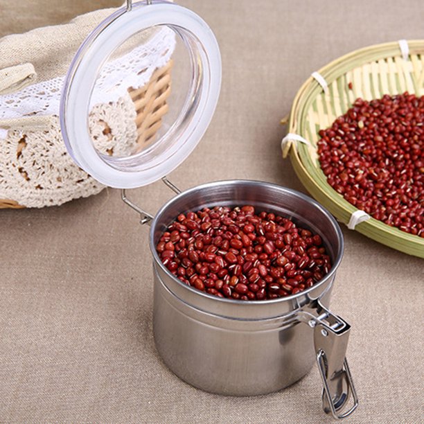 Airtight Stainless Steel Canister Set – 4 Pcs