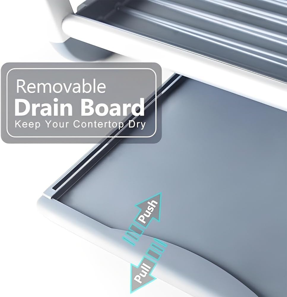 Aluminum 3-Layer Dish Drying Rack