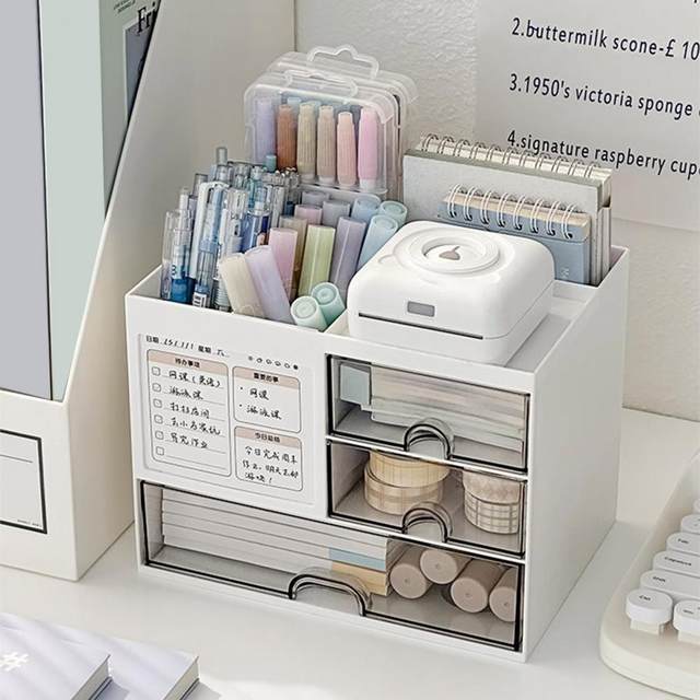 Desktop storage box