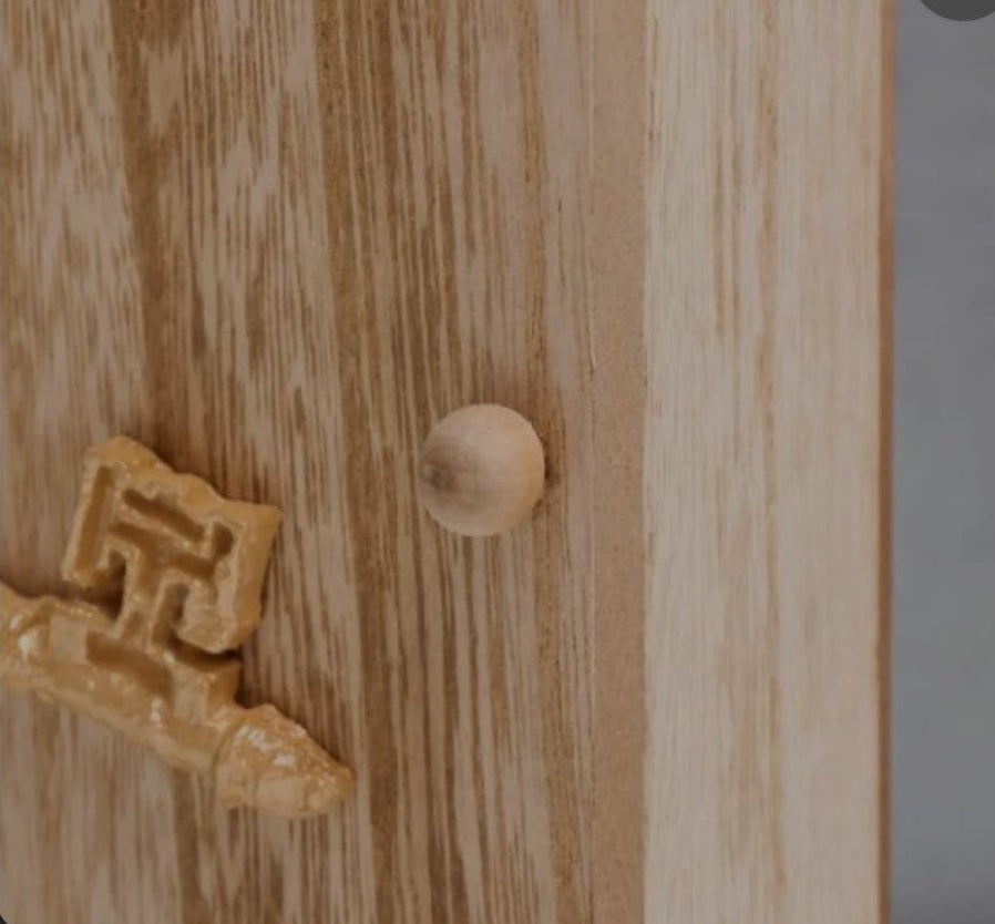 Wooden Decorative Wall-Mounted Key Storage Box