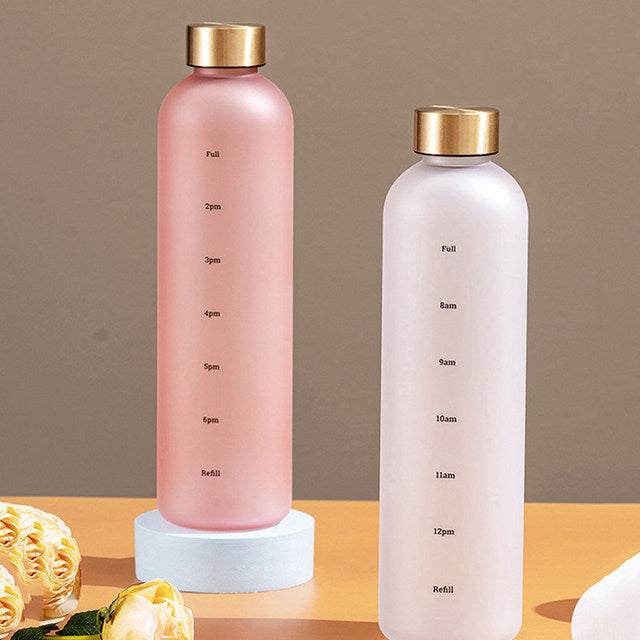 1L Time Marker Water Bottle
