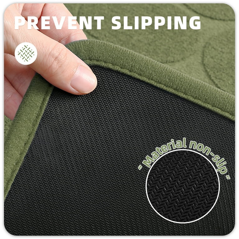 Pebble Stone Embossed Water Absorbent Anti-Slip Door Mat