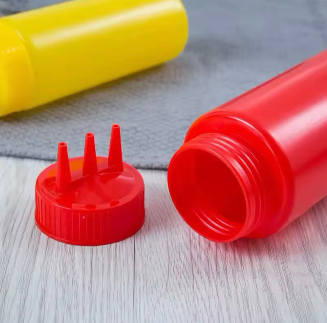 3 Nozzle Squeeze Bottle Set – 2 Pcs (450ml Each)