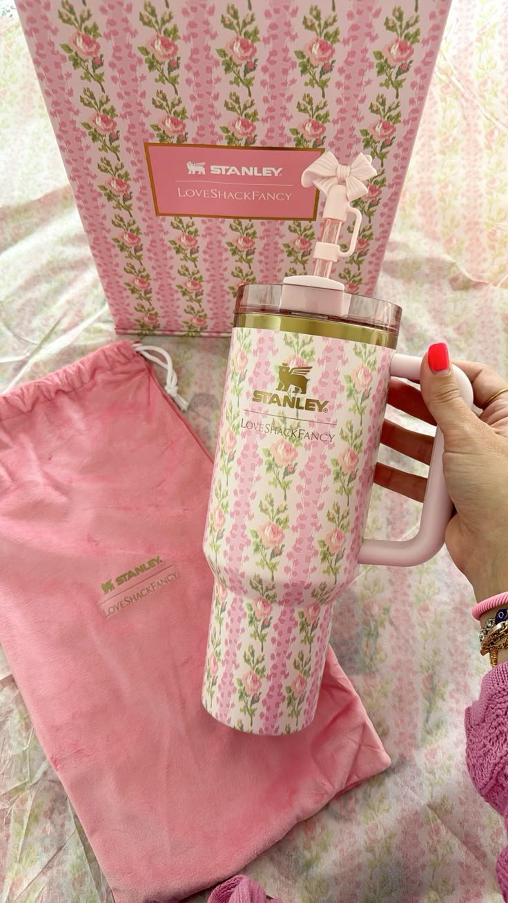 The Stanley X LoveShackFancy Quencher With Gift Box