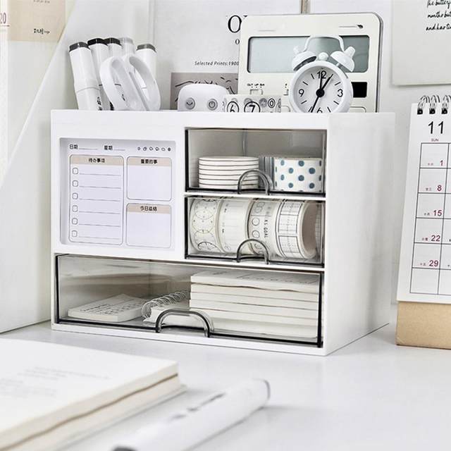 Desktop storage box